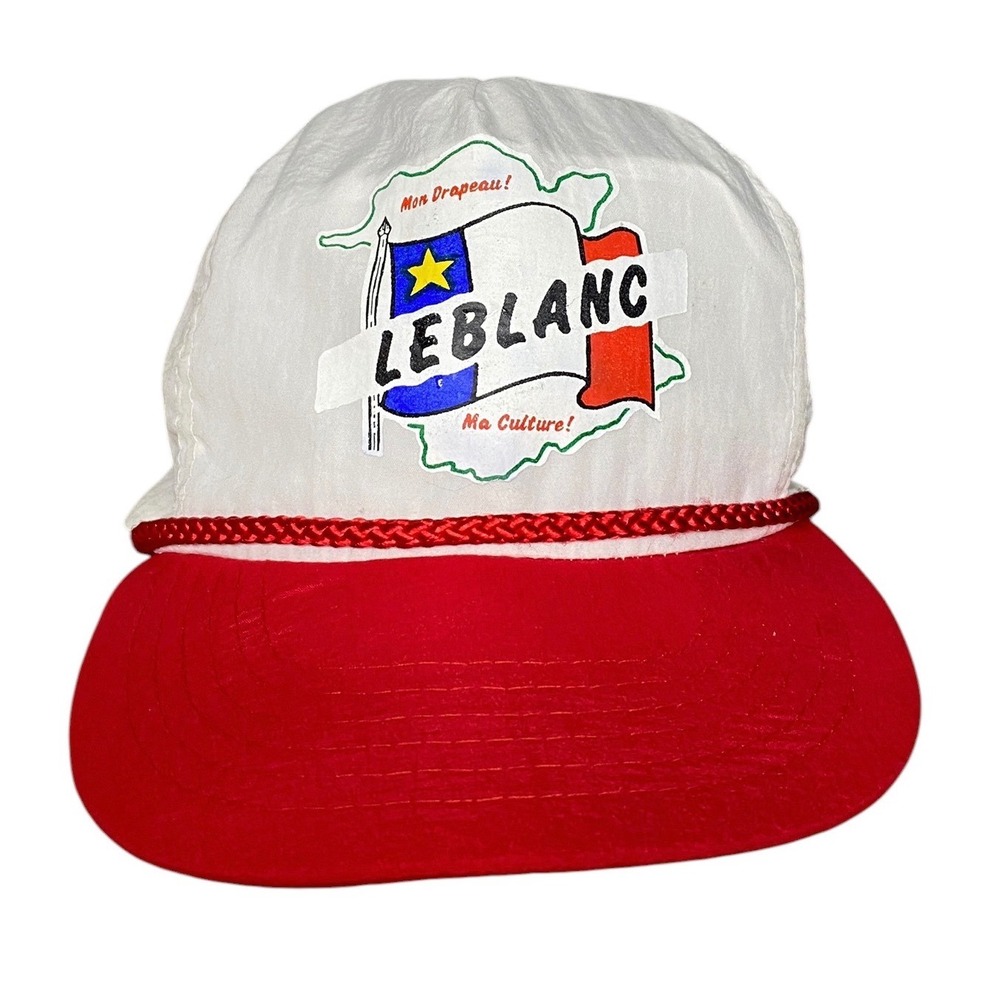 Vintage LeBlanc Acadian Snapback Hat